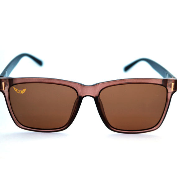 Brown loc polarized sunglasses by Shari Dionne. The Don shades for the loc sunglass lovers