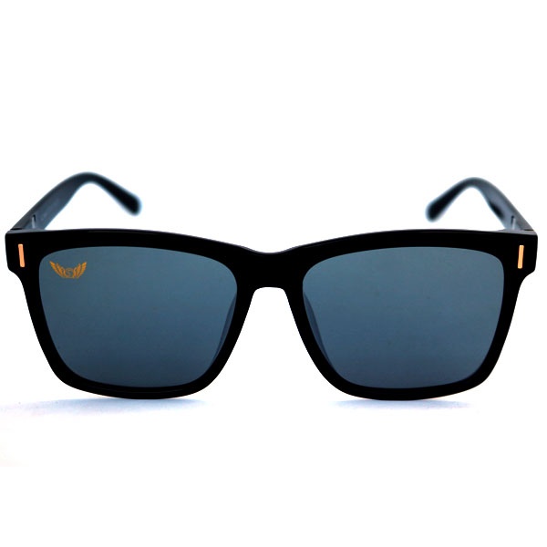 Black loc polarized sunglasses by Shari Dionne. The Don shades for the loc sunglass lovers