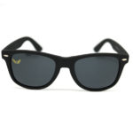 Black polarized sunglasses by Shari Dionne. The Turner shades have a wayfarer style design